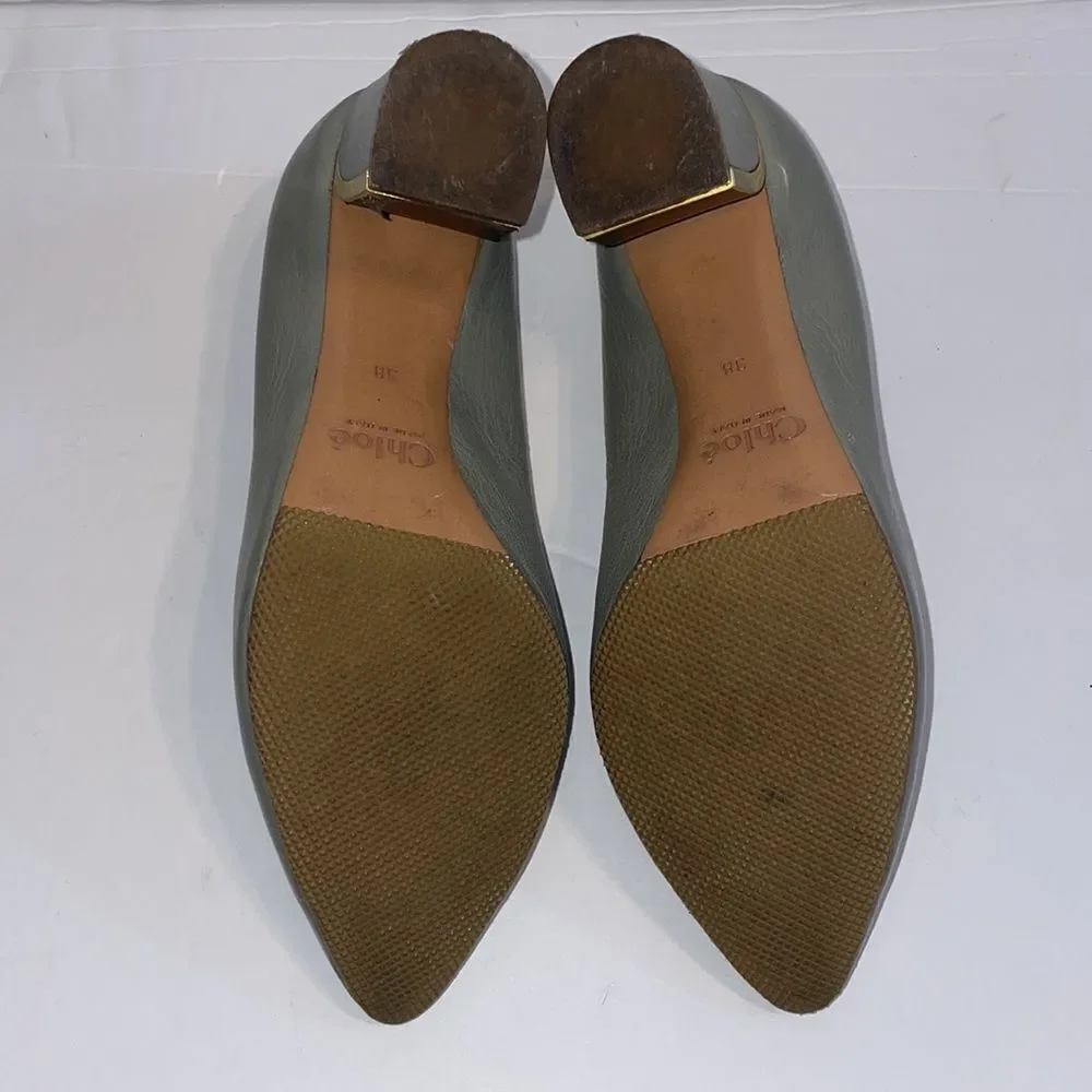 Chlor Block Heels - Picture 4 of 11